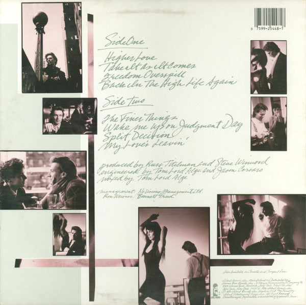 Release: Back In The High Life-Vinyl-US-1986-9-25448-1, 1-25448-1428706