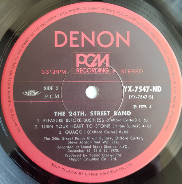The 24th. Street Band
