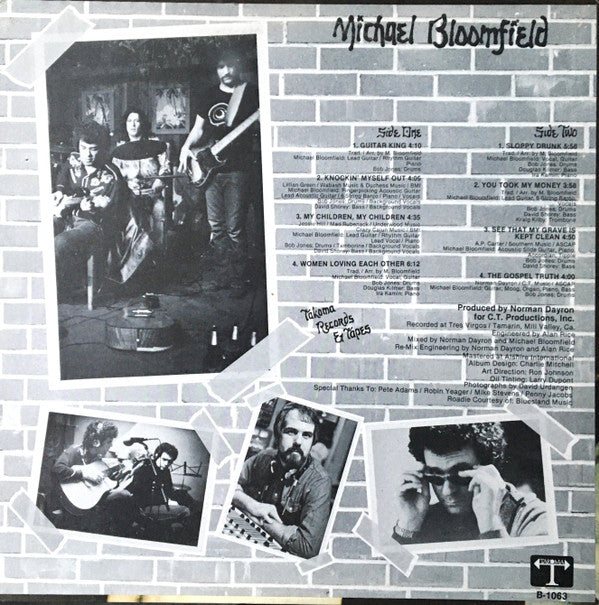Release: Michael Bloomfield-Vinyl-US-1978-B-1063-3068232