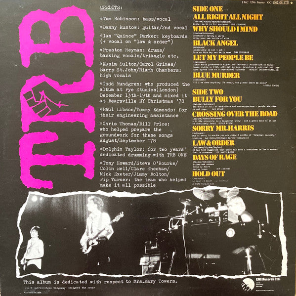 Release: TRB Two-Vinyl-UK-1979-EMC 3296, 0C 062-06 977-1224451