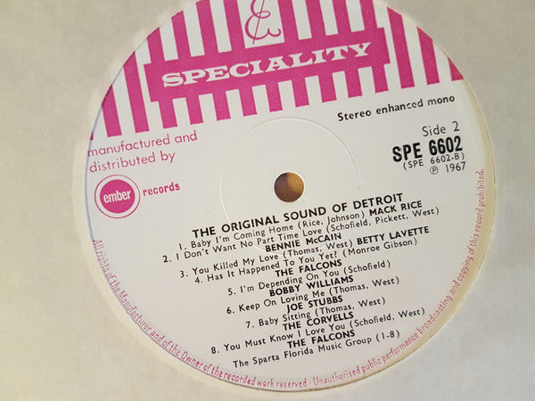 The Original Sound Of Detroit