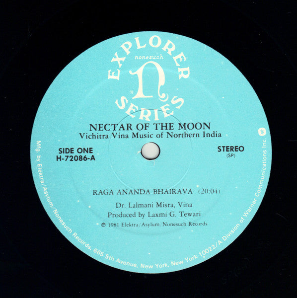 Nectar Of The Moon - Vichitra Vina Music Of Northern India