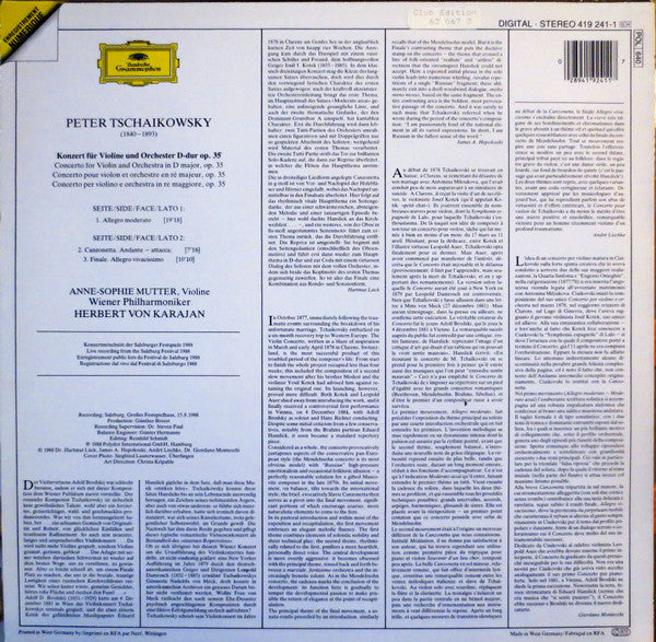 Master Release: Violinkonzert by Pyotr Ilyich Tchaikovsky