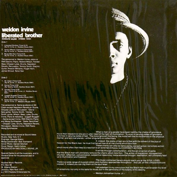Master Release: Liberated Brother by Weldon Irvine
