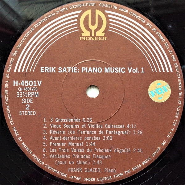 Piano Music Vol. 1