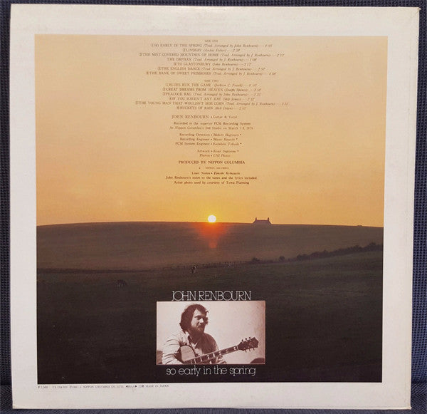 Master Release: So Early In The Spring by John Renbourn