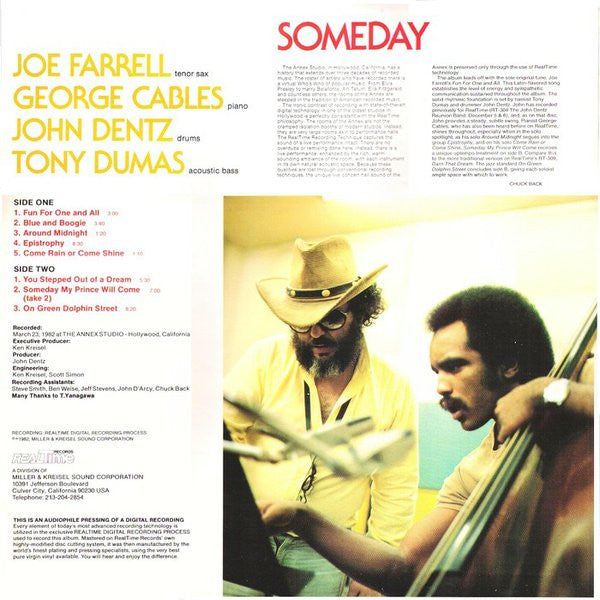 Master Release: Someday by Joe Farrell