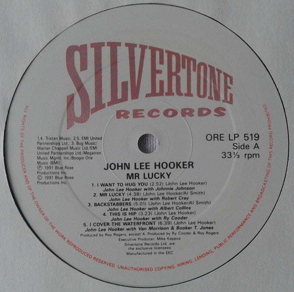 Master Release: Mr. Lucky by John Lee Hooker