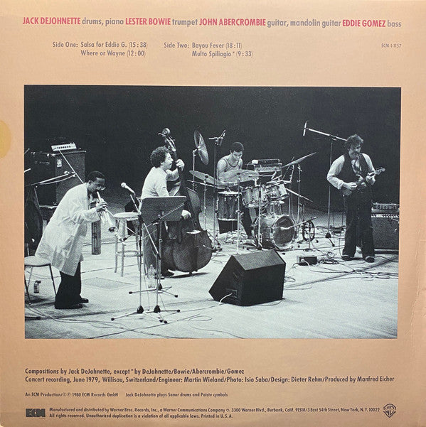 Release: New Directions In Europe-Vinyl-US-1980-ECM-1-1157-2682463