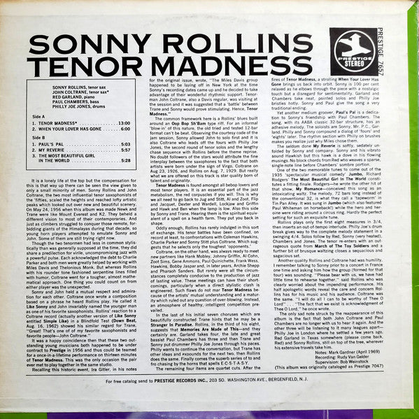 Tenor Madness
