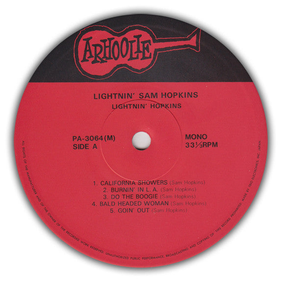 Master Release: Lightnin' Sam Hopkins by Lightnin' Hopkins