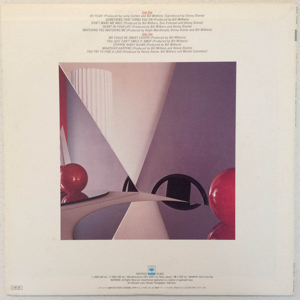 Master Release: Watching You Watching Me by Bill Withers