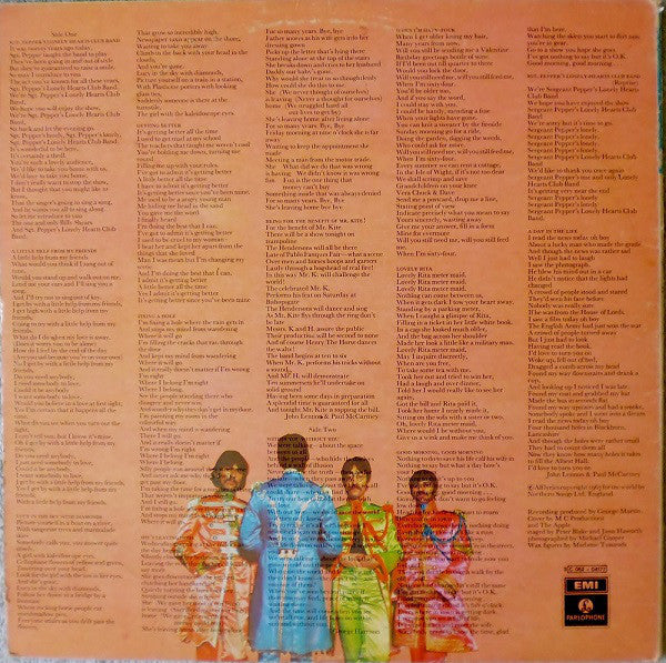 Release: Sgt. Pepper's Lonely Hearts Club Band-Vinyl-Italy-1970-3C 062-04177-9599892