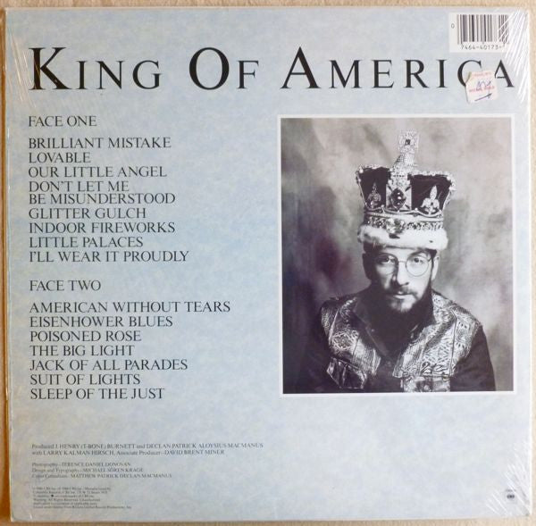 Master Release: King Of America by Elvis Costello