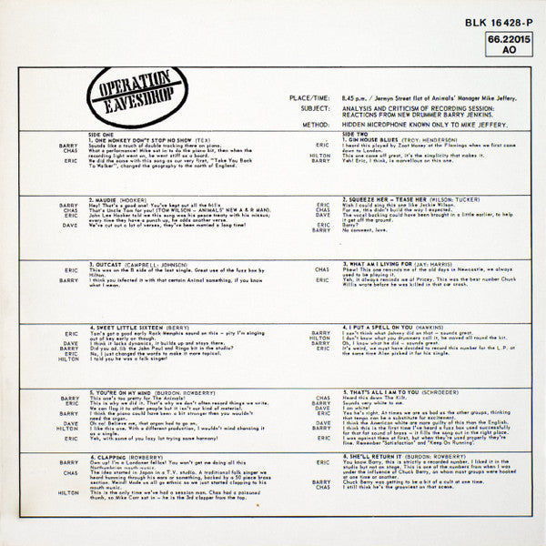 Master Release: Animalisms by The Animals