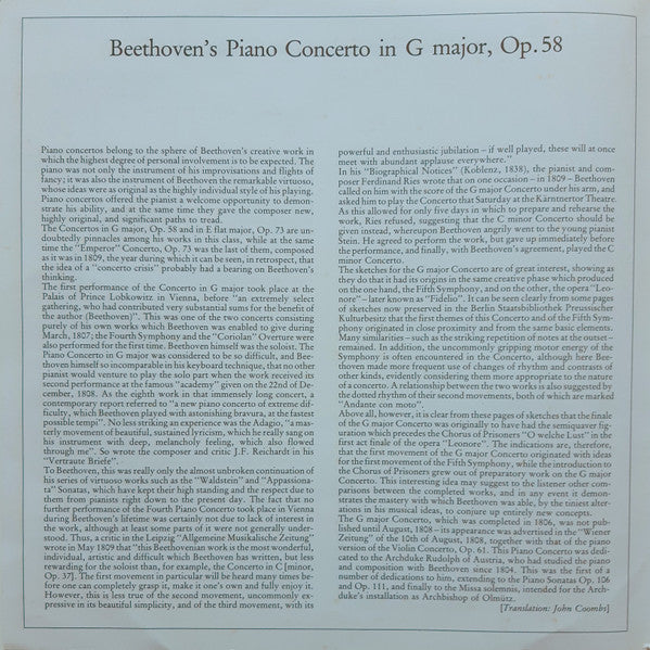 Klavierkonzert = Piano Concerto No.4