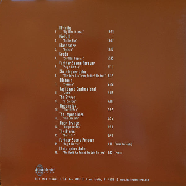 Master Release: Rock Music: A Tribute To Weezer by Various