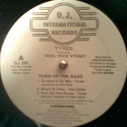Release: Turn Up The Bass-Vinyl-US-None-DJ 970-6649712