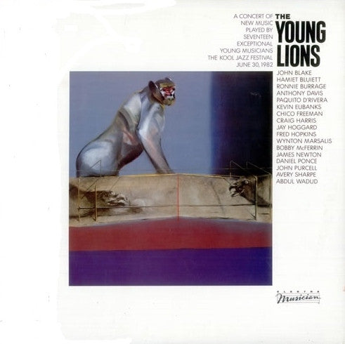 Release: The Young Lions - A Concert Of New Music Played By Seventeen Exceptional Young Musicians - The Kool Jazz Festival June 30, 1982-Vinyl-US-1983-60196-1-R-4327503