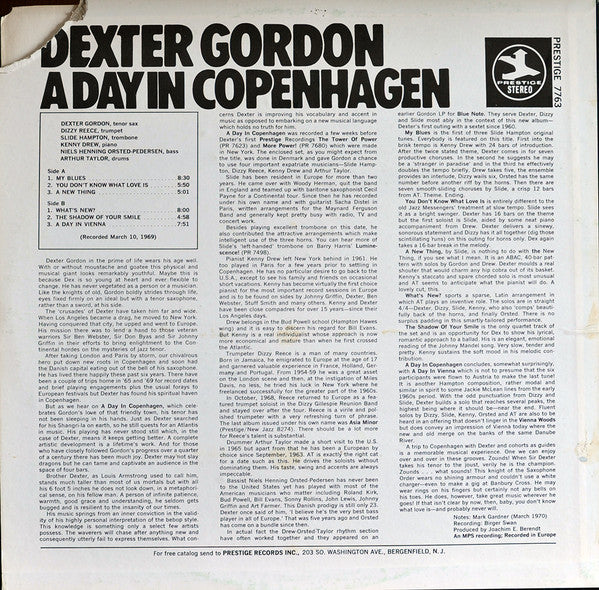 Release: A Day In Copenhagen-Vinyl-US-None-PR 7763-8312984