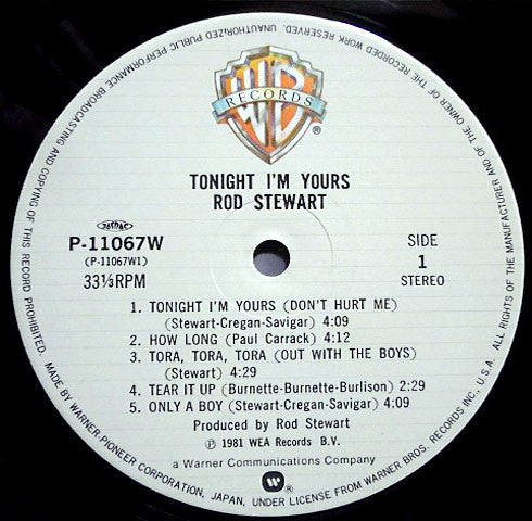 Tonight I'm Yours