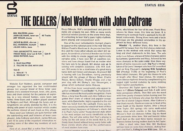 Release: The Dealers-Vinyl-US-1965-ST 8316, ST 8316-3523255