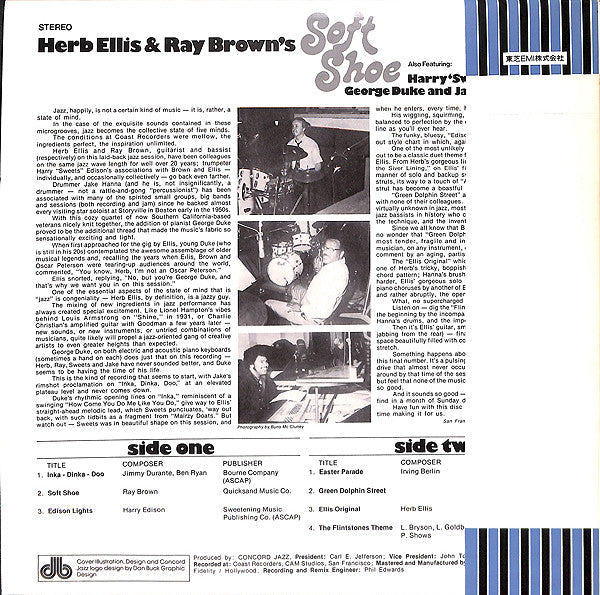 Master Release: Herb Ellis & Ray Brown's Soft Shoe by Herb Ellis