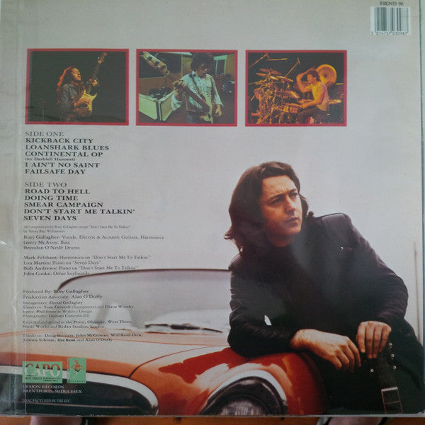 Release: Defender-Vinyl, Vinyl-UK-1987-FIEND 98, RORY 1, FIEND 98-7395050