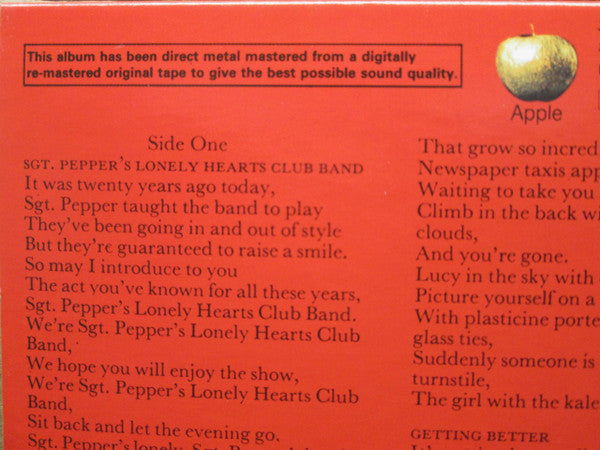 Sgt. Pepper's Lonely Hearts Club Band