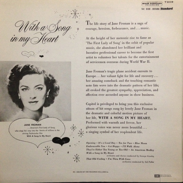 Master Release: With A Song In My Heart by Jane Froman