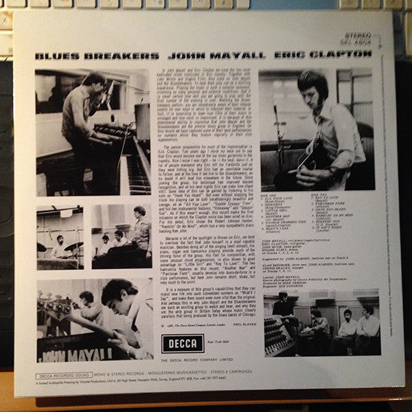 Release: Blues Breakers-Vinyl-UK-2000-VPLP 005-6642075
