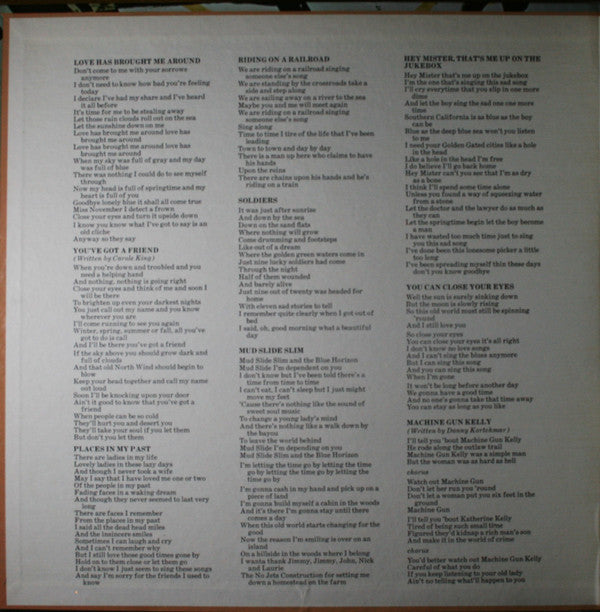 Release: Mud Slide Slim And The Blue Horizon-Vinyl-US-1976-BS 2561-8135030