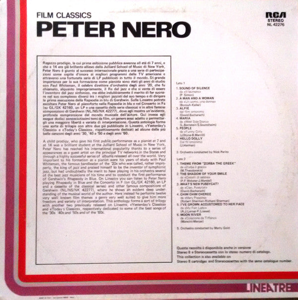 Master Release: Film Classics by Peter Nero