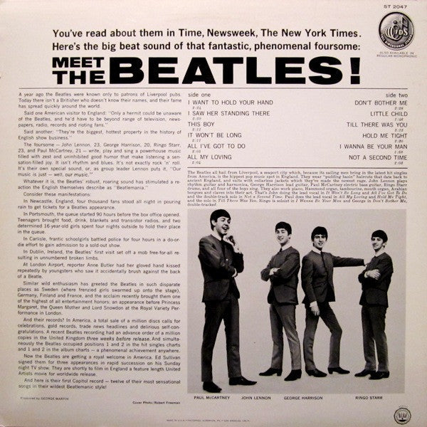 Release: Meet The Beatles!-Vinyl-US-1983-ST-2047, ST 2047-3851206