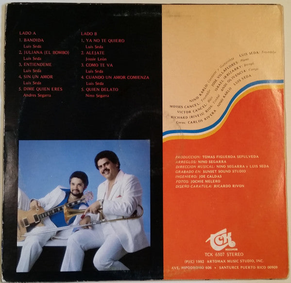 Release: Orquesta Condimento-Vinyl-Puerto Rico-1982-TCK 6507-8239311