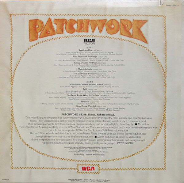Release: Patchwork-Vinyl-US-1972-LSP-4711-2384224