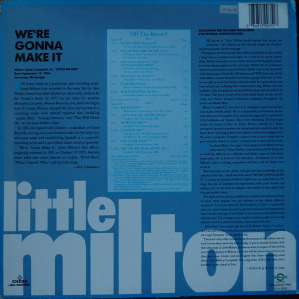 Master Release: We're Gonna Make It by Little Milton