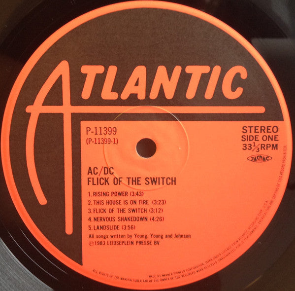 Flick Of The Switch = 征服者