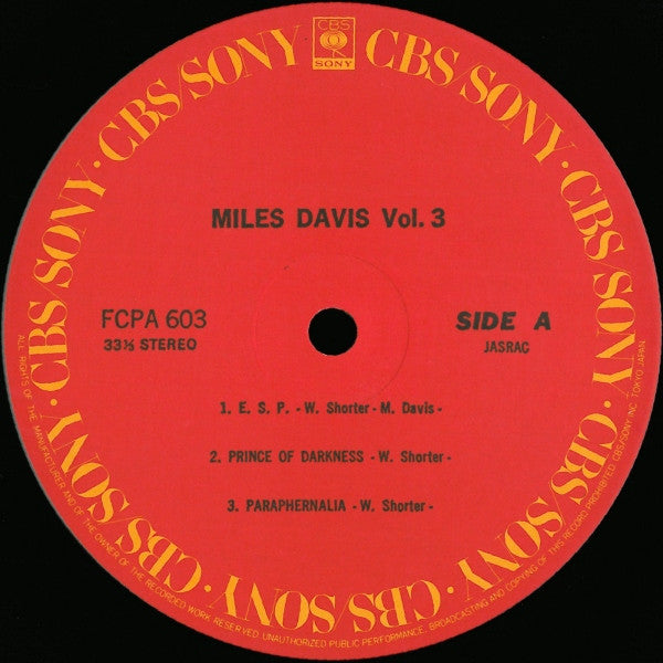 Miles Davis Vol. 3