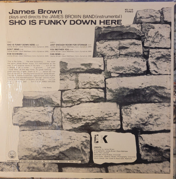 Release: Sho Is Funky Down Here-Vinyl-US-1971-KS 1110-1445399