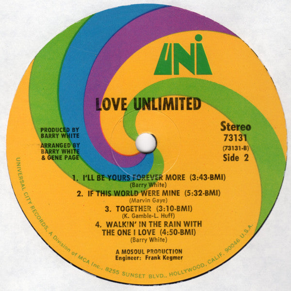 From A Girl's Point Of View We Give To You... Love Unlimited