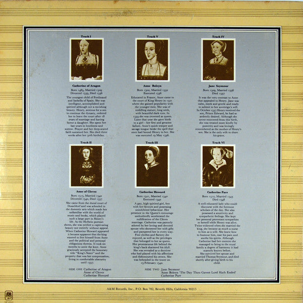 The Six Wives Of Henry VIII