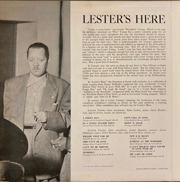 Lester's Here