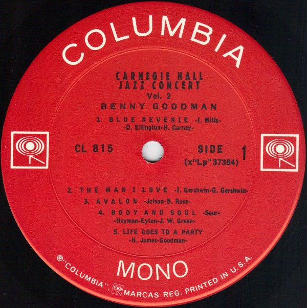 The Famous 1938 Carnegie Hall Jazz Concert - Vol. 2
