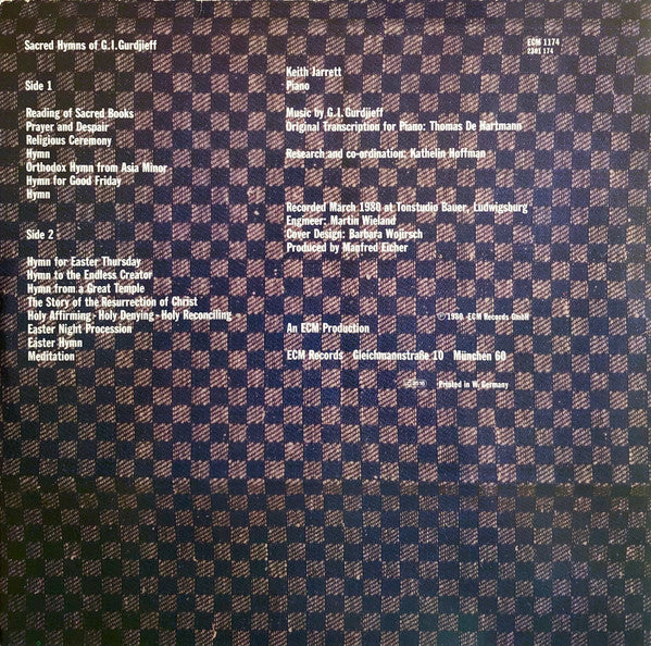 Sacred Hymns
