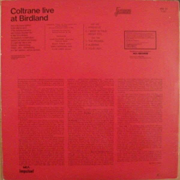 Live At Birdland