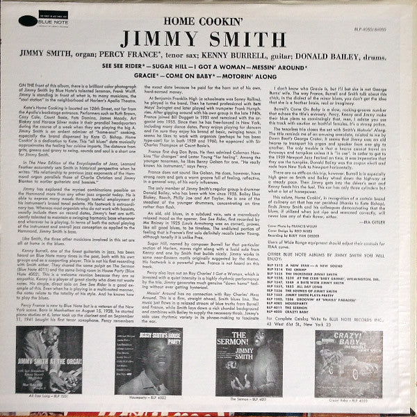 Master Release: Home Cookin' by Jimmy Smith