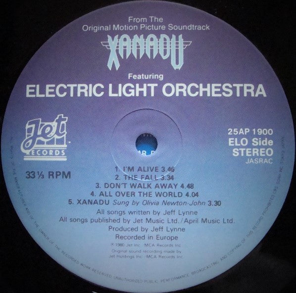 Xanadu (From The Original Motion Picture Soundtrack)
