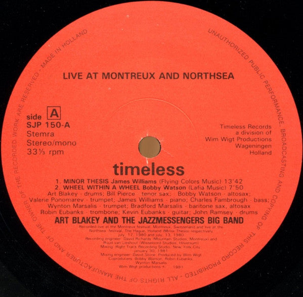 Live At Montreux And Northsea