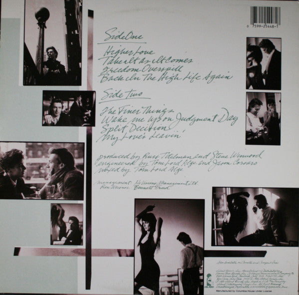 Release: Back In The High Life-Vinyl-US-1986-A1-25448-1, 1-25448-2743618